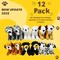 4E's Novelty 12 Pack Dalmatians Stuffed Animals - Stuffed Dalmatian Dog Plush, Dalmatian Dog Toy for Kids